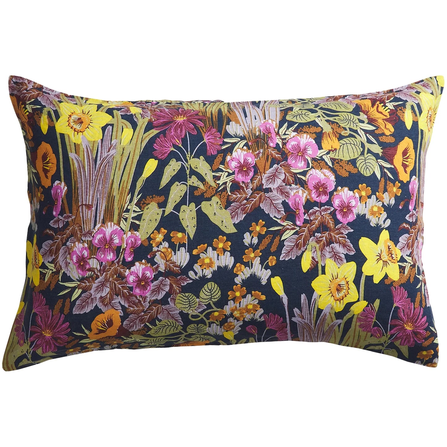 Sage and Clare Babette Standard Pillowcases - Ink