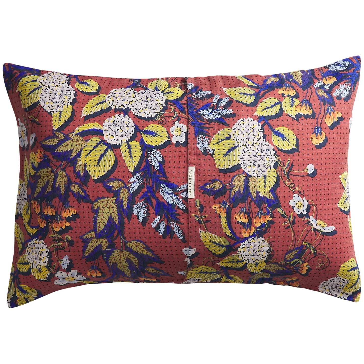 Sage and Clare Heidi Standard Pillowcases - Burnt Sienna