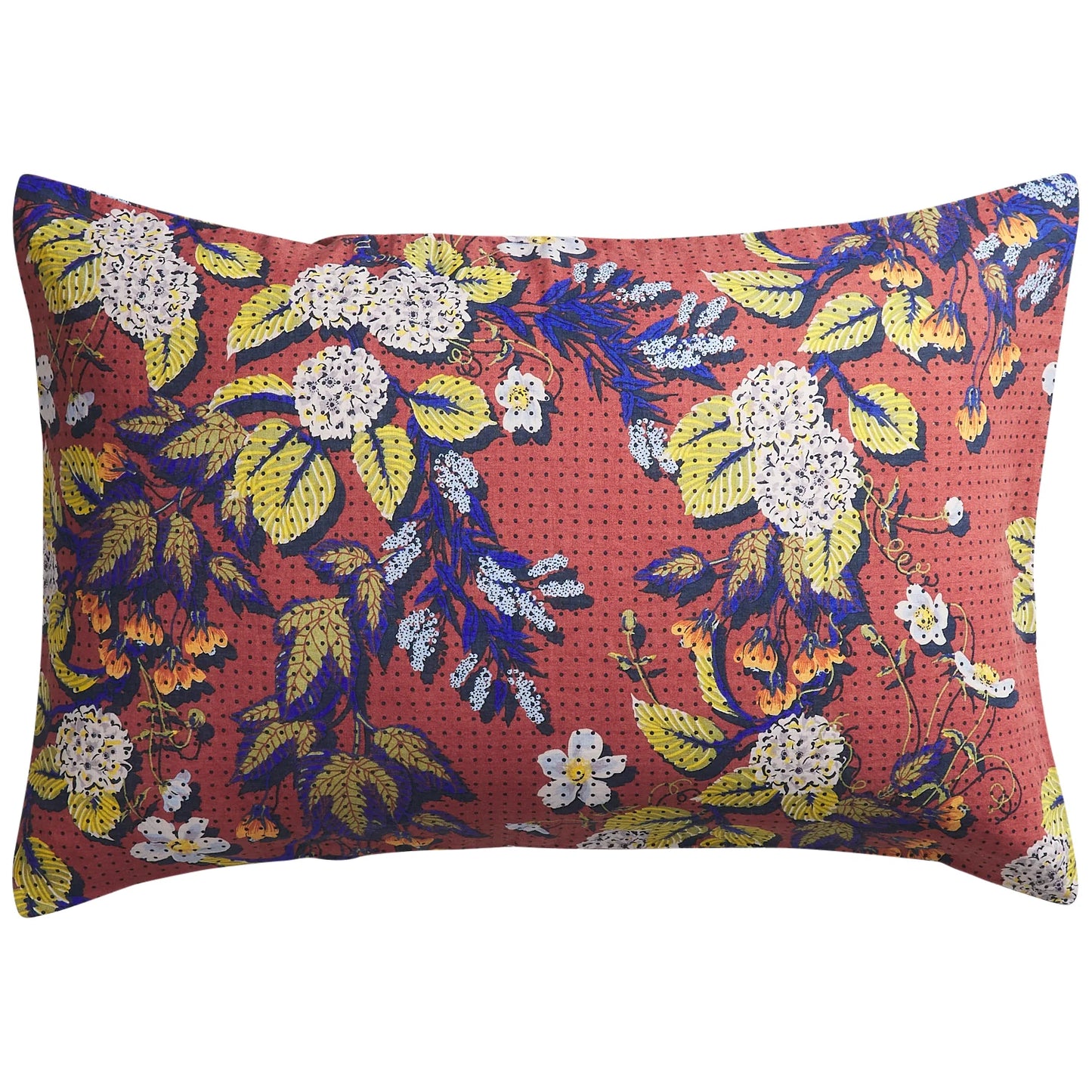 Sage and Clare Heidi Standard Pillowcases - Burnt Sienna