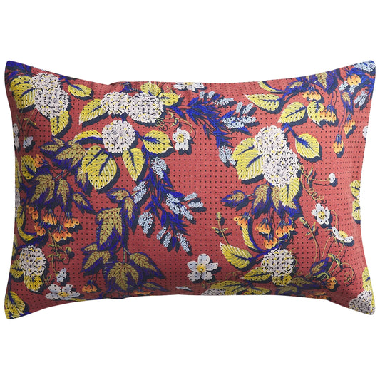Sage and Clare Heidi Standard Pillowcases - Burnt Sienna