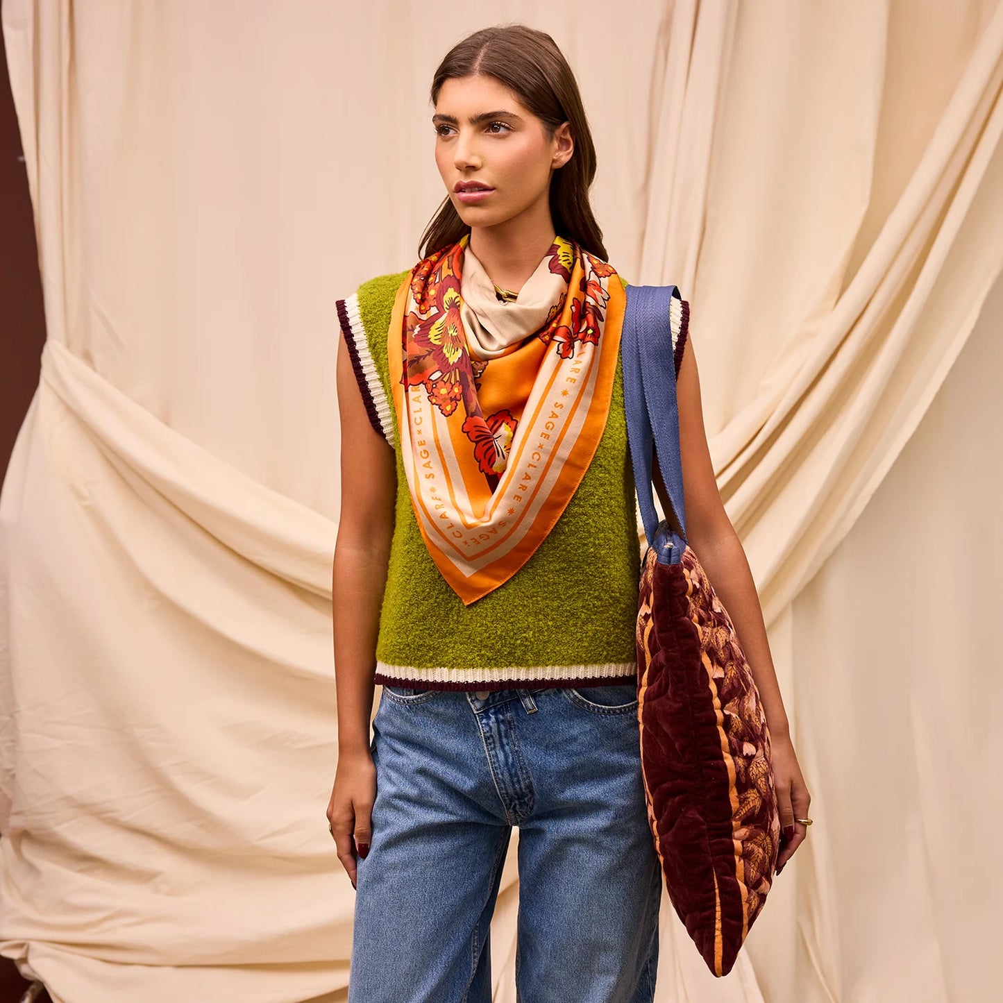 Eliza Silk Scarf
