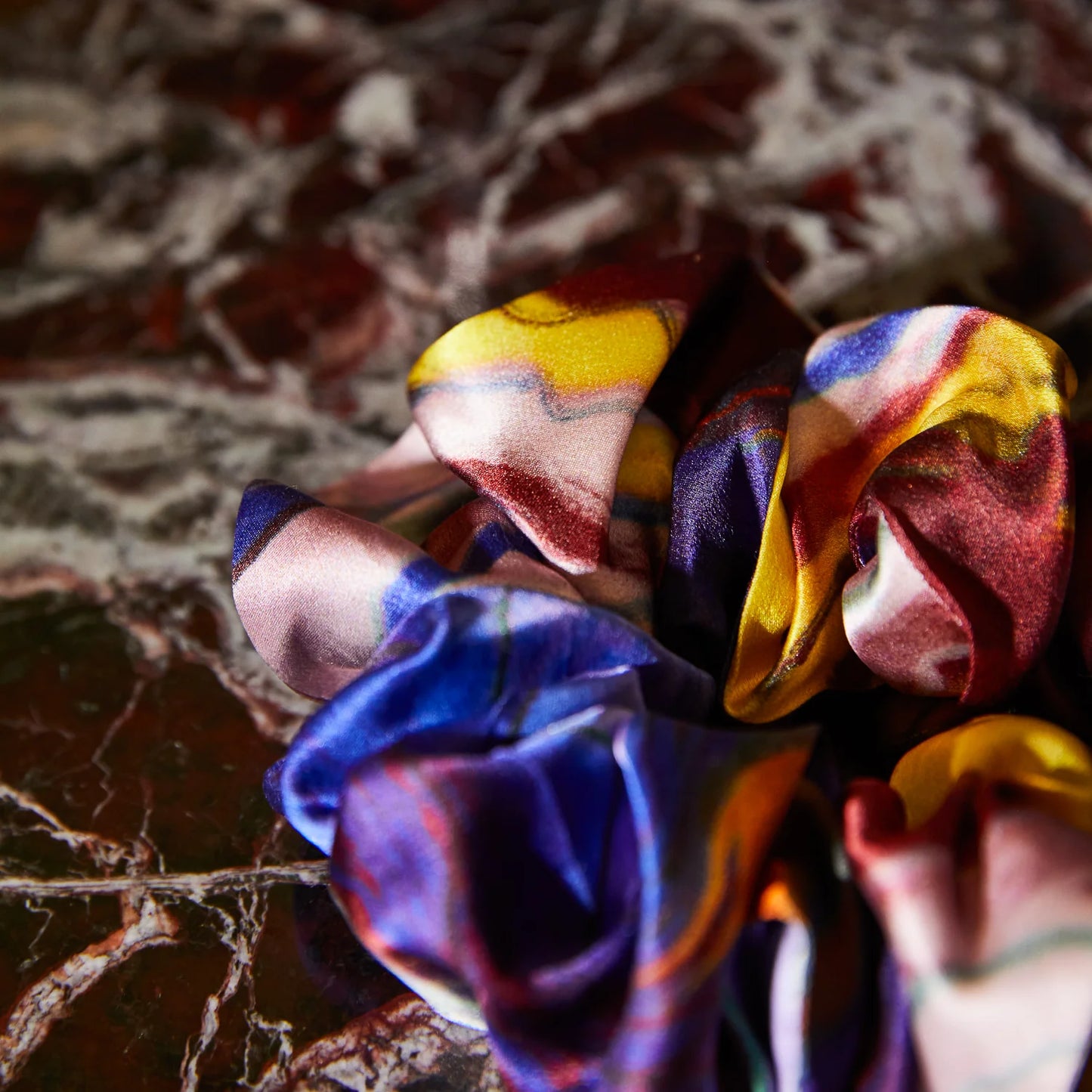 Sage and Clare Zoi Silk Scrunchie Set