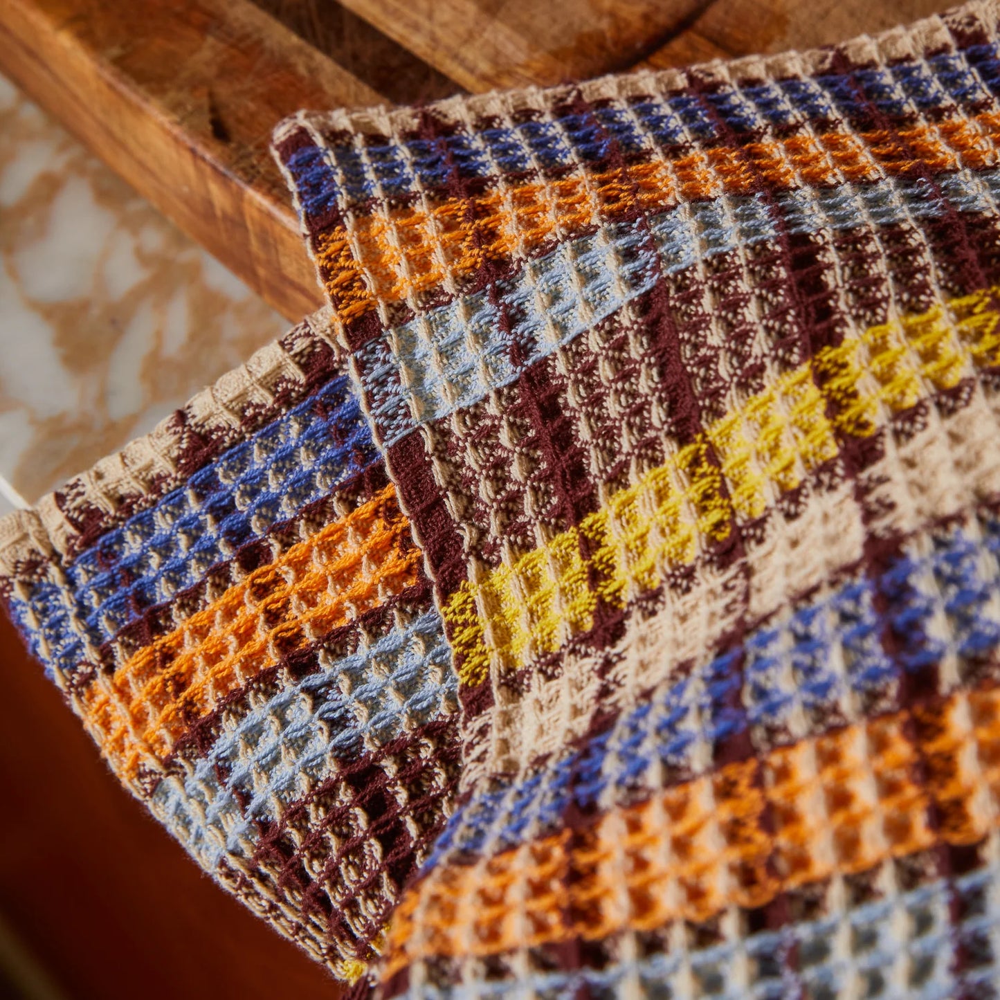 Stela Tea Towel - Cornflower