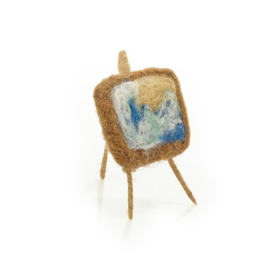 Handmade Felt Marevellous Masterpieces Art Decoration: The Wave