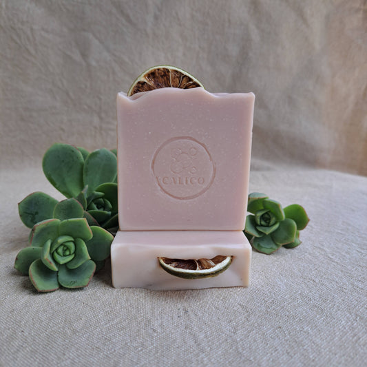 Handmade Soap Bars - Pink Grapefruit & Lime