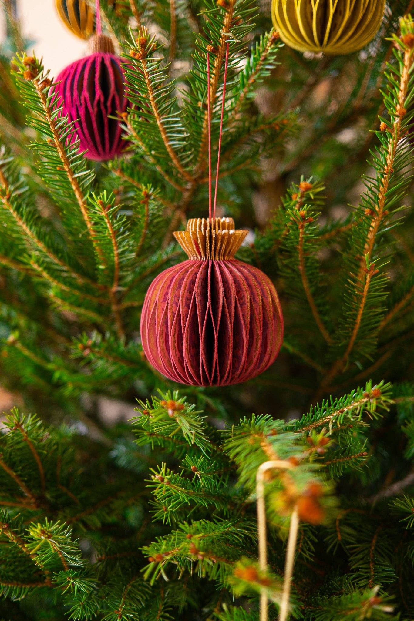 Pomegranate Honeycomb Decoration