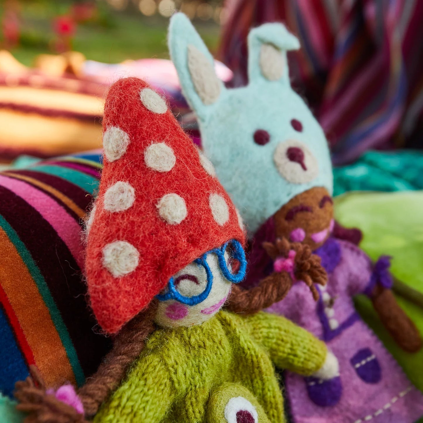Sage and Clare Lucie Felt Doll