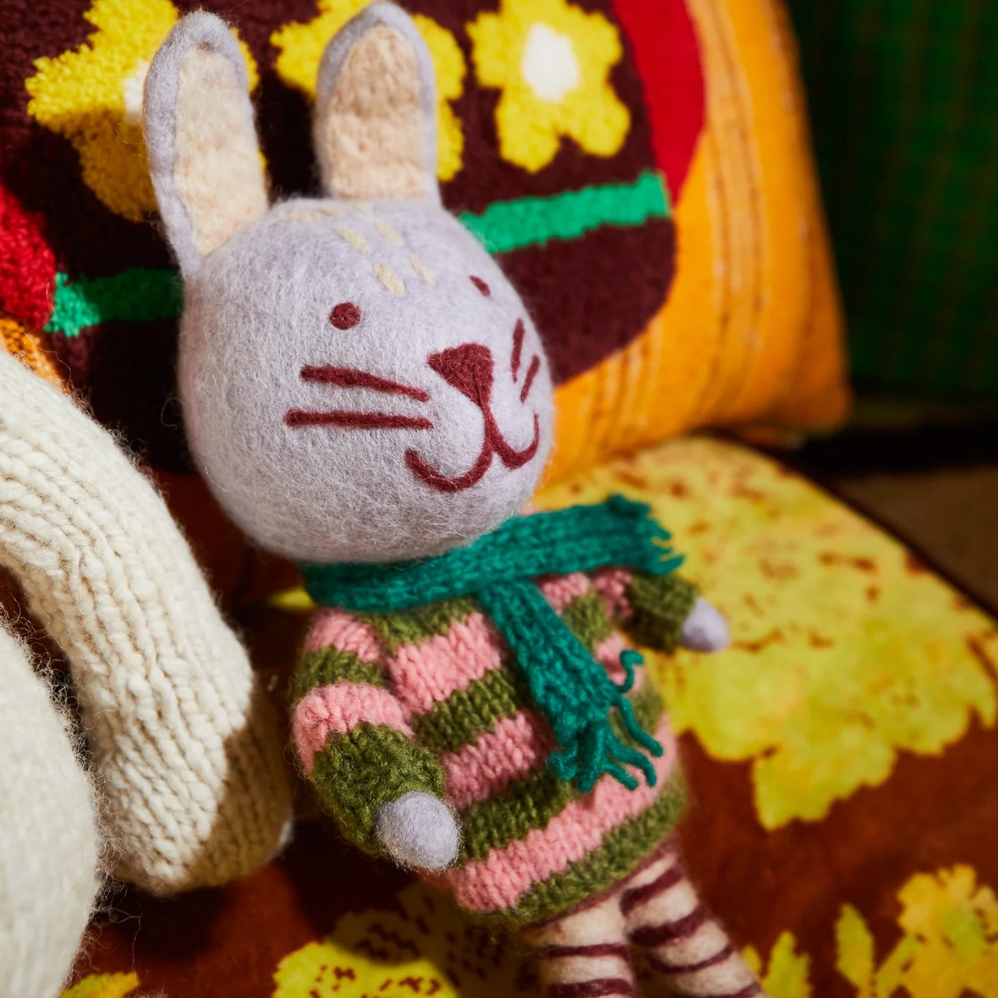 Sage x Clare Ada Felt Bunny