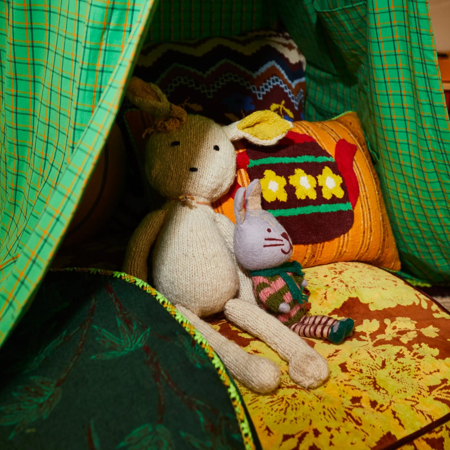 Sage x Clare Ada Felt Bunny