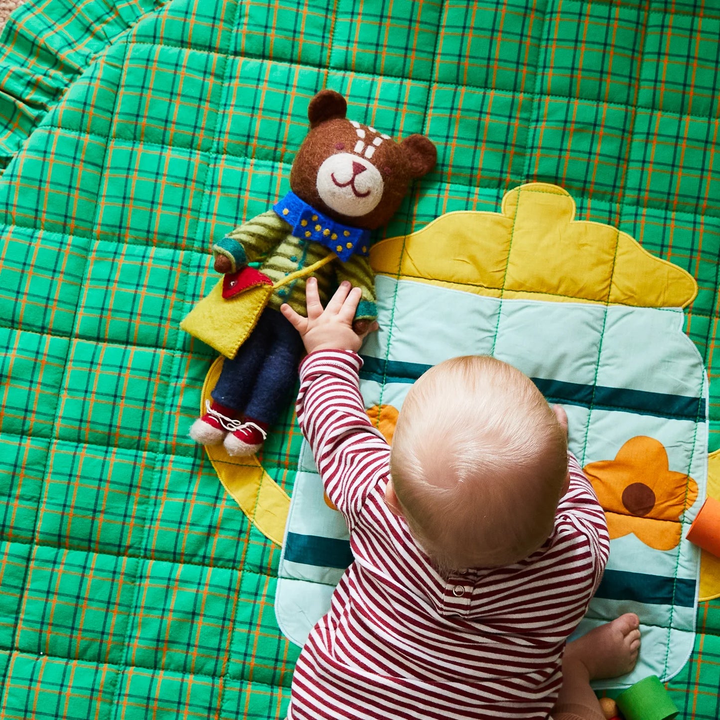 Sage x Clare Issac Felt Bear