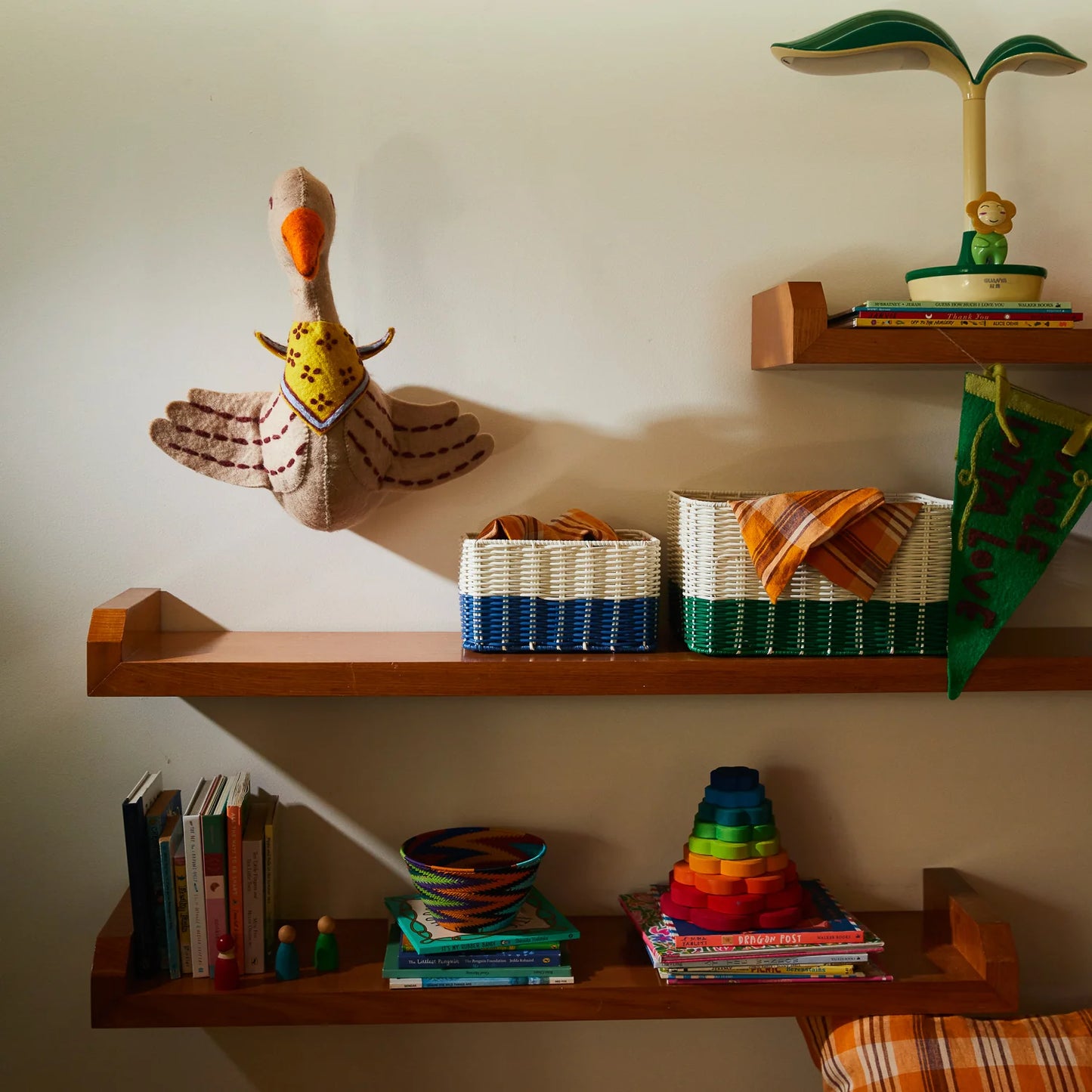 Sage x Clare Tomi Felt Duck Wall Art