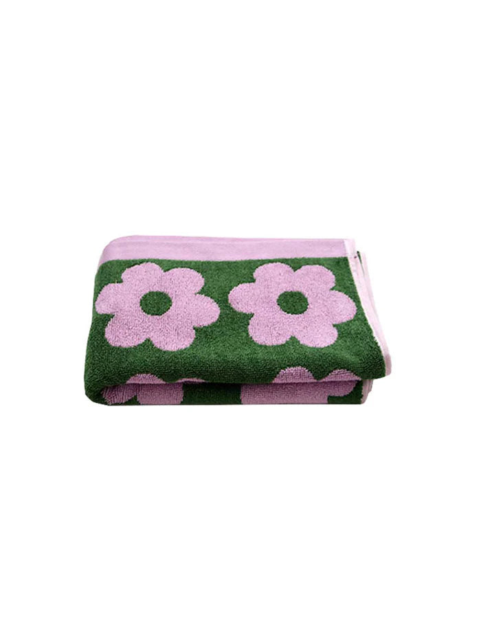Mosey Me Flowerbed Hand Towel