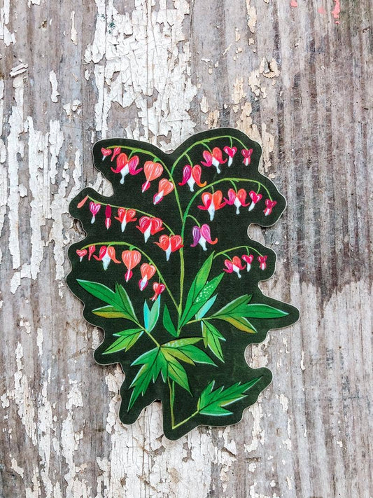 Katie Daisy ‘Bleeding Heart’ Matte Sticker