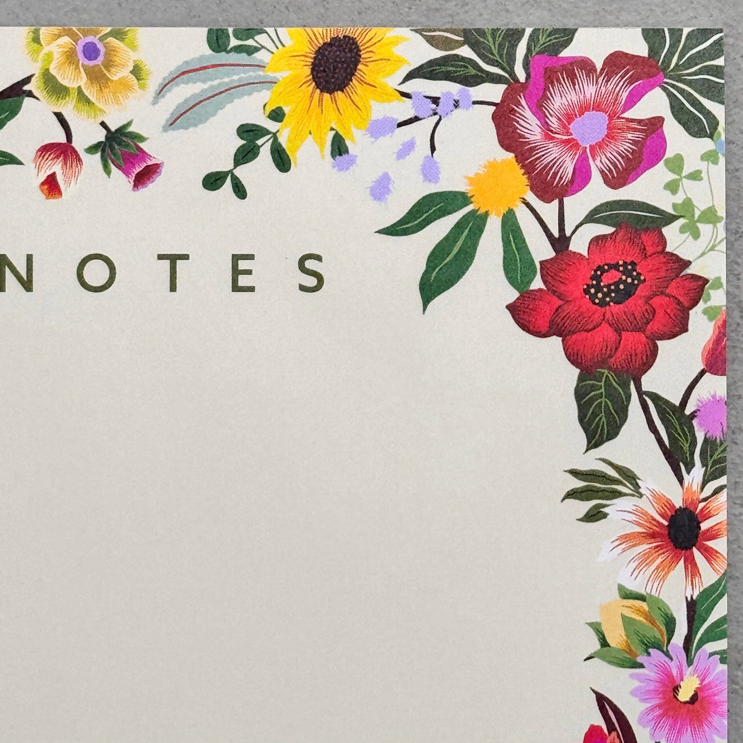 Tree of Life Floral Botanical A5 Notepad