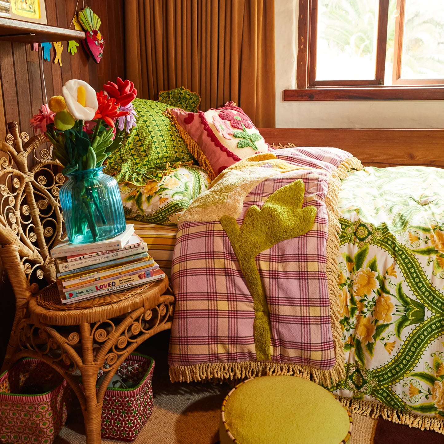 Sage x Clare Isla Tufted Bedcover