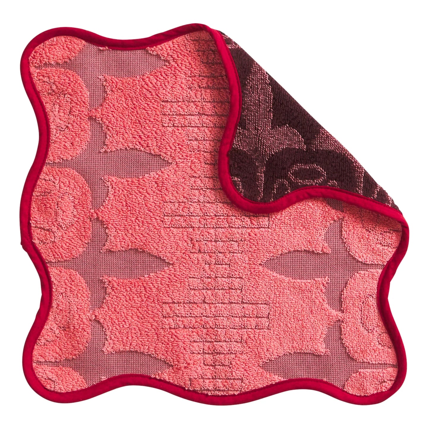 Sage and Clare Esme Face Washer - Hibiscus