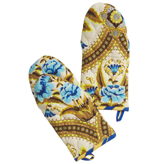 Sage and Clare Margaret Oven Mitt Set