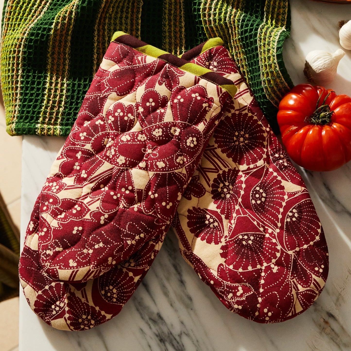 Sage and Clare Lucia Oven Mitt Set