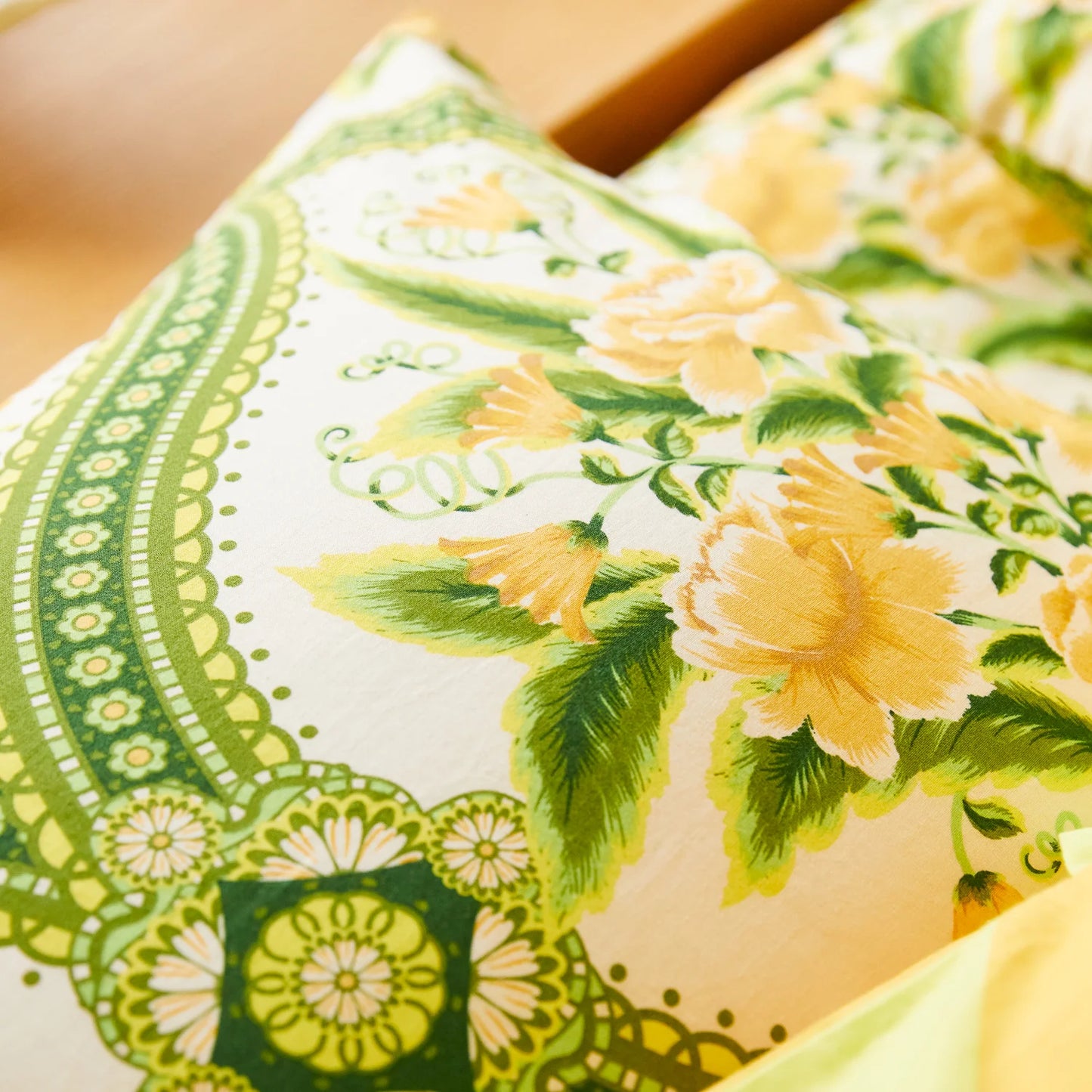 Sage and Clare Margaret European Pillowcases - La Palma