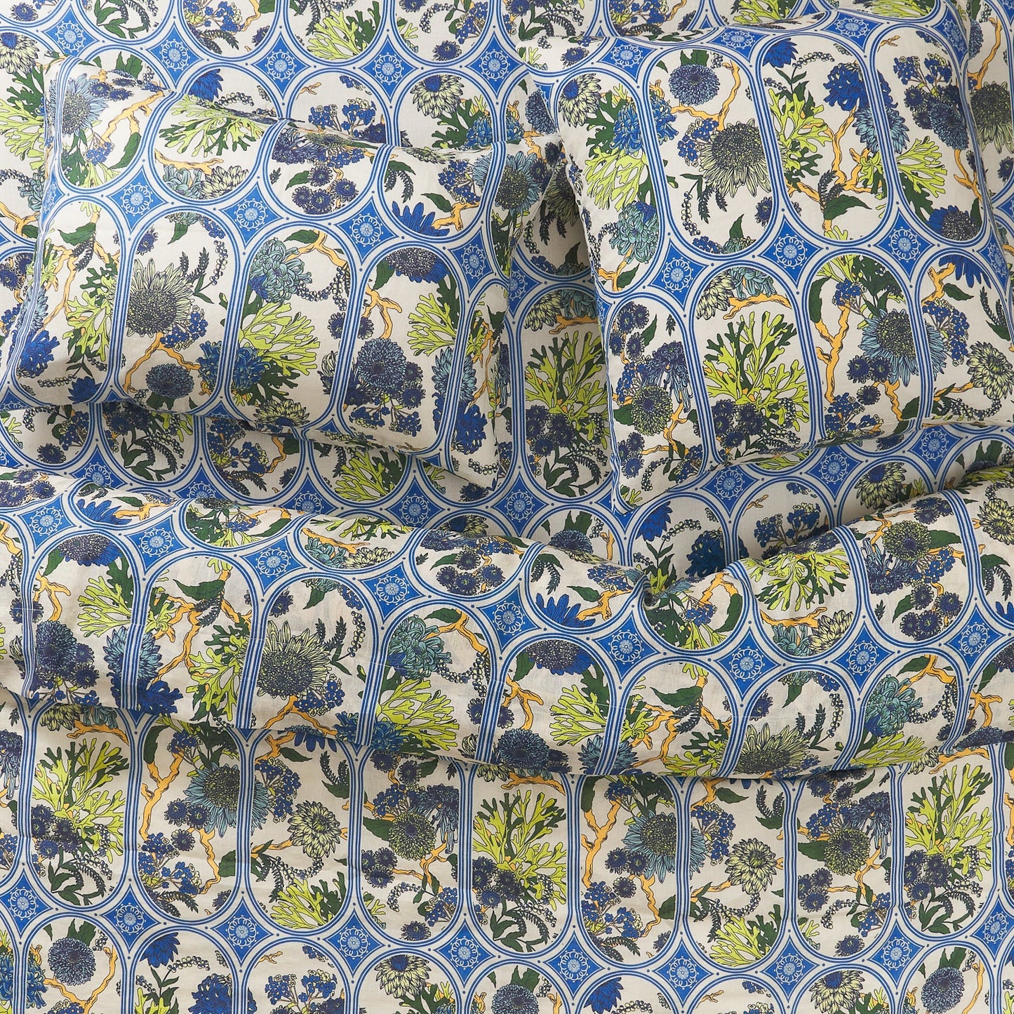 Sage and Clare Naia Linen European Pillowcases - Pearl