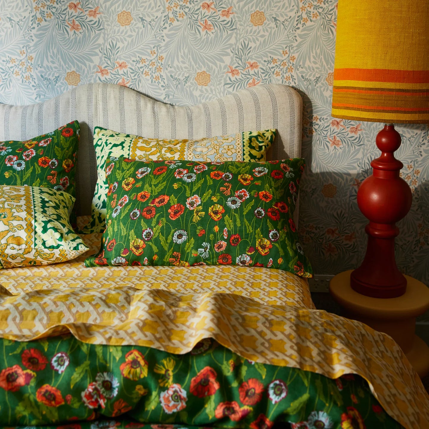 Sage and Clare Delphine Linen Standard Pillowcases