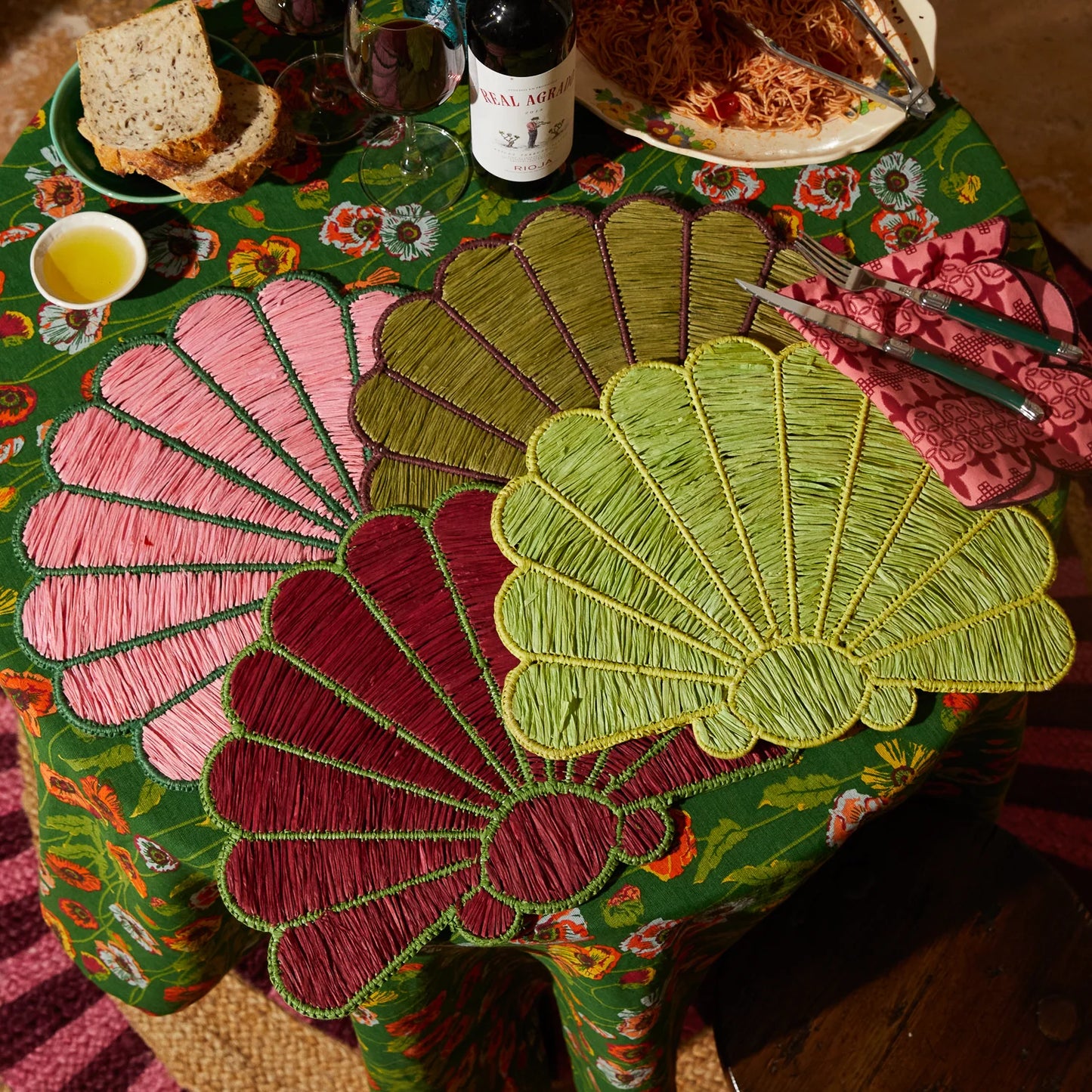 Sage and Clare Mia Placemats