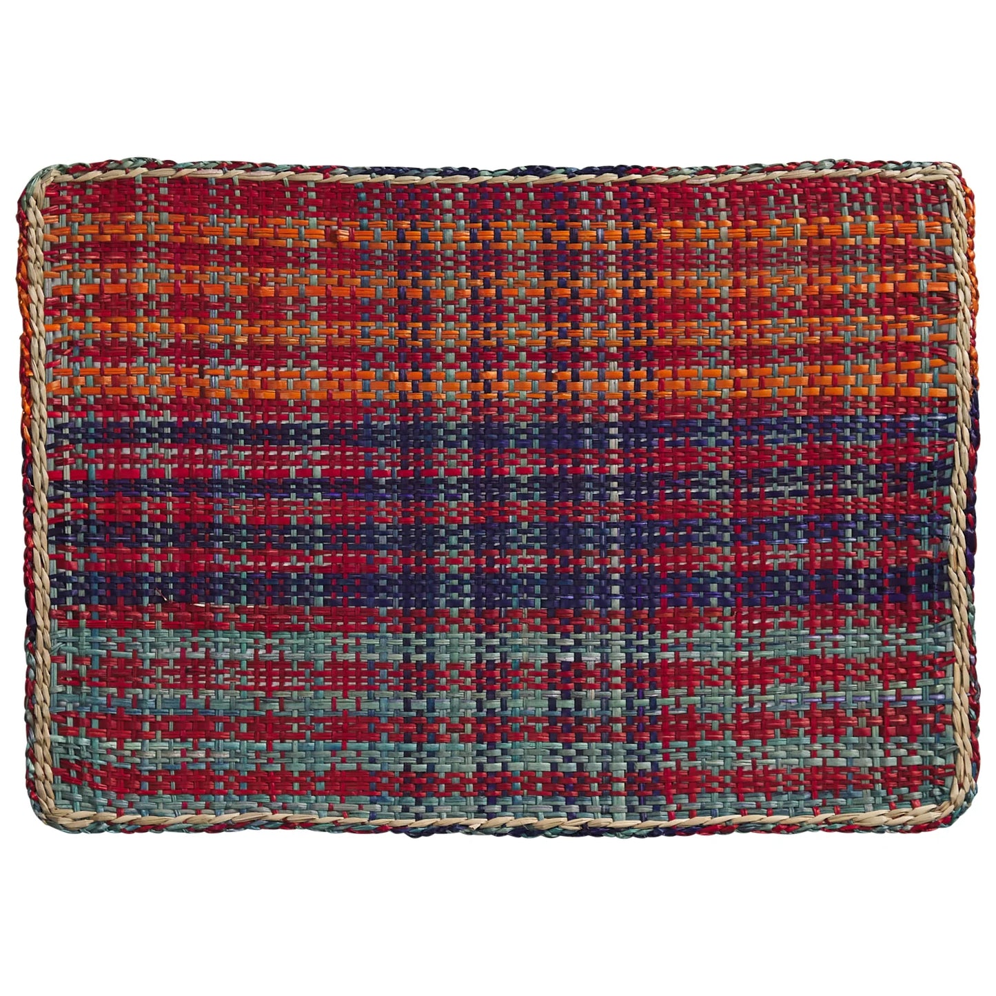 Sage and Clare Isla Placemats - Crimson