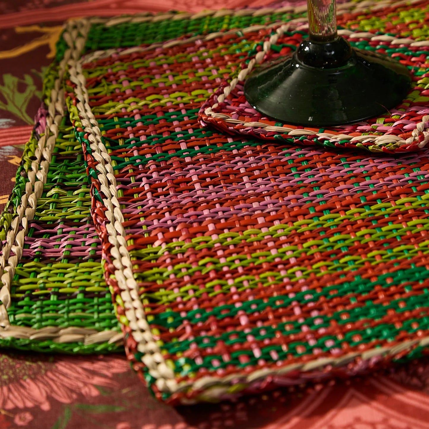 Sage and Clare Isla Placemats - Key Lime