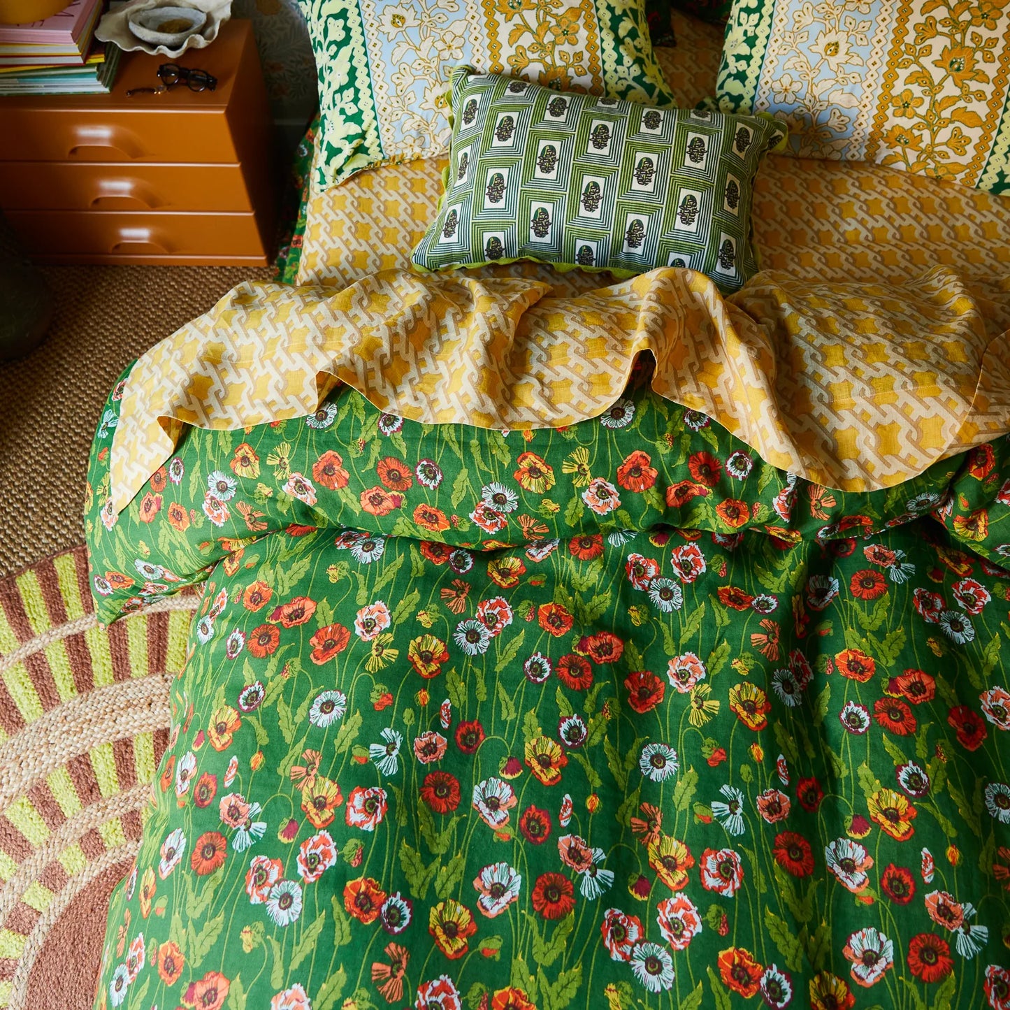 Sage and Clare Delphine Quilt Cover
