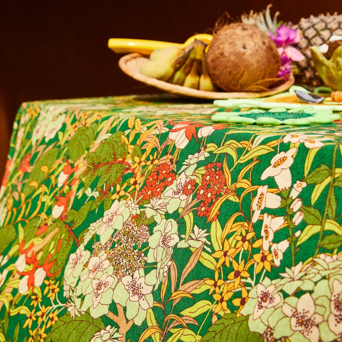 Sage and Clare Francesca Tablecloth