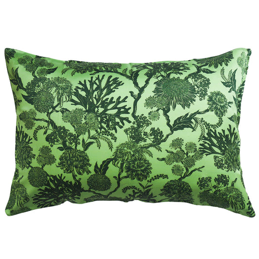 Sage and Clare Silk Pillowcase - Delphine Key Lime