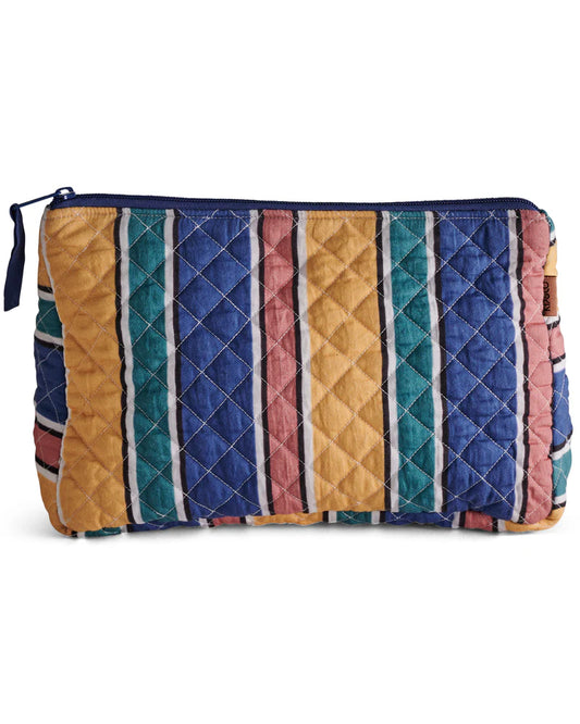 Kip and Co Quilted Toiletry Purse - Pinto Stripe