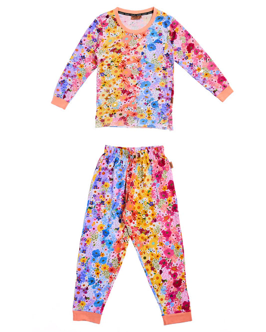 Kip and Co Kids Long Sleeve Cotton Pjs - Posie Lane