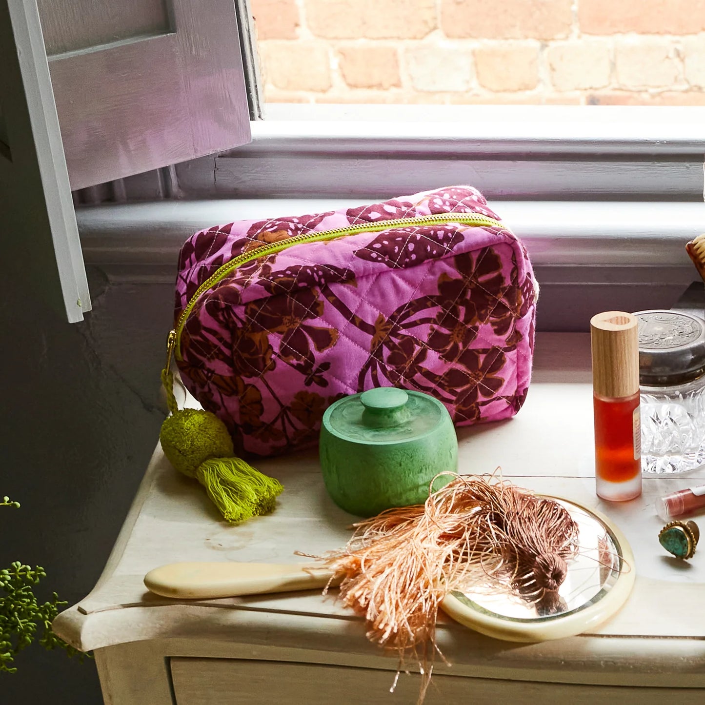Sage and Clare Jeanette Beauty Bag