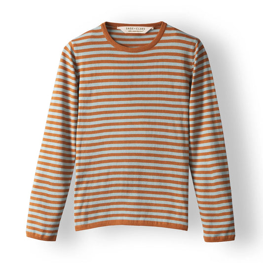 Sage and Clare Pierre Knit Top - Copper