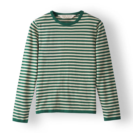 Sage and Clare Pierre Knit Top - Forest