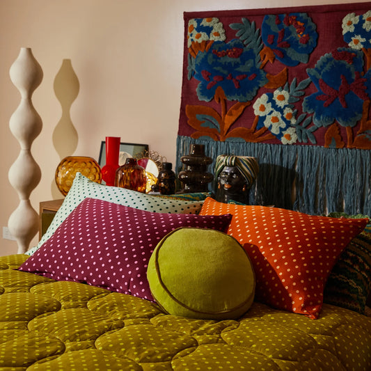 Sage and Clare Paige Silk Pillowcase - various colours