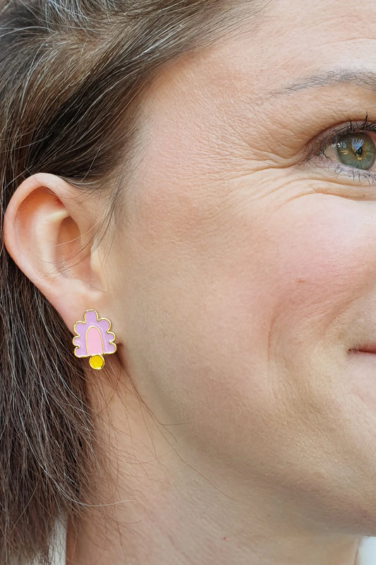Middle Child Earrings - Hive Studs