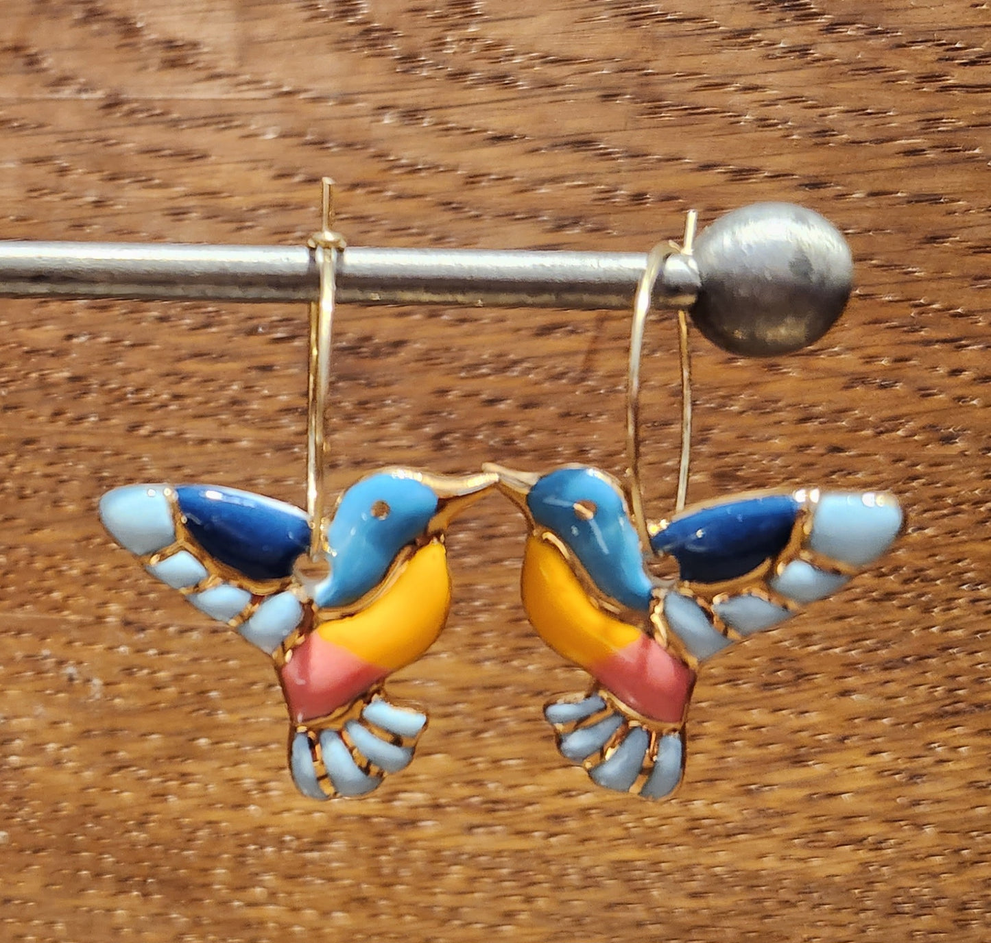 Small Hummingbird Earrings