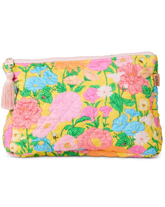 Kip and Co Quilted Toiletry Purse - Follow the Sun